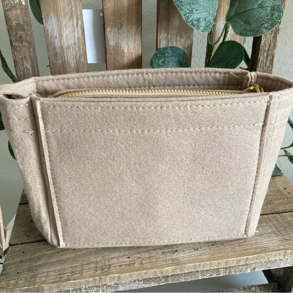 ZTUJO FELT PURSE ORGANIZER + INSERT EASIER TO TRANSFER FROM PURSE TO PURSE NEW! - Picture 9 of 16
